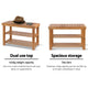 Artiss Bamboo Shoe Rack Wooden Seat Bench Organiser Shelf Stool | Auzzi Store