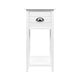 Artiss Bedside Table Nightstand Drawer Storage Cabinet Lamp Side Shelf White | Auzzi Store