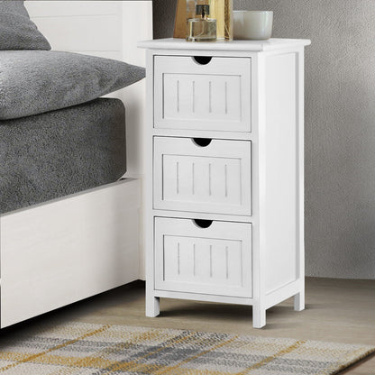 Artiss Bedside Table - White | Auzzi Store
