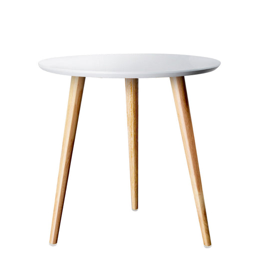 Artiss Coffee Table Round Side End Tables Bedside Furniture Wooden Scandinavian | Auzzi Store