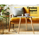 Artiss Coffee Table Round Side End Tables Bedside Furniture Wooden Scandinavian | Auzzi Store