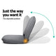 Artiss Floor Lounge Sofa Camping Portable Recliner Beach Chair Folding Outdoor Grey | Auzzi Store