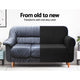 Artiss High Stretch Sofa Cover Couch Lounge Protector Slipcovers 3 Seater Black | Auzzi Store