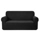 Artiss High Stretch Sofa Cover Couch Lounge Protector Slipcovers 3 Seater Black | Auzzi Store