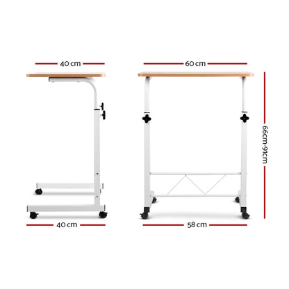 Artiss Laptop Table Desk Portable - Light Wood | Auzzi Store