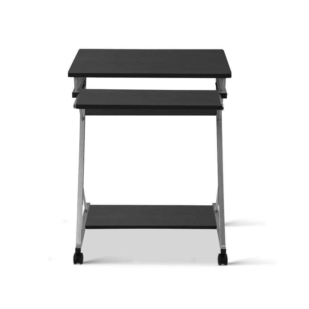 Artiss Metal Pull Out Table Desk - Black | Auzzi Store