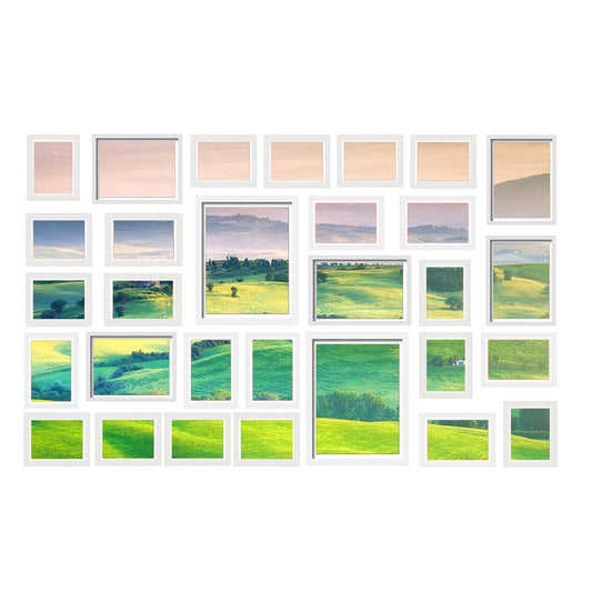 Artiss Photo Frames 30PCS 8x10in 5x7in 4x6in 3.5x5in Hanging Wall Frame White | Auzzi Store
