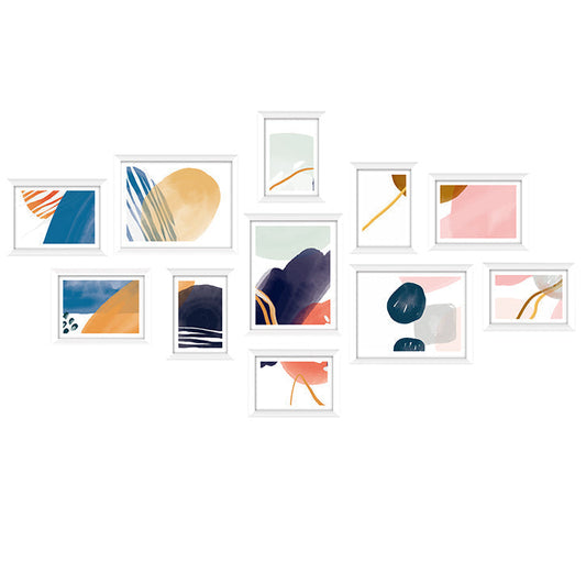 Artiss Photo Frames11PCS 5x7in 6x8in 8x10in Hanging Wall Frame White | Auzzi Store