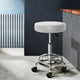 Artiss Round Chair Stools Salon Stool White Swivel Beauty Barber Hairdressing | Auzzi Store