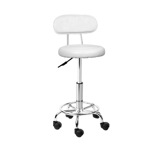 Artiss Salon Stool Swivel Barber Chair Backrest Hairdressing Hydraulic Height | Auzzi Store