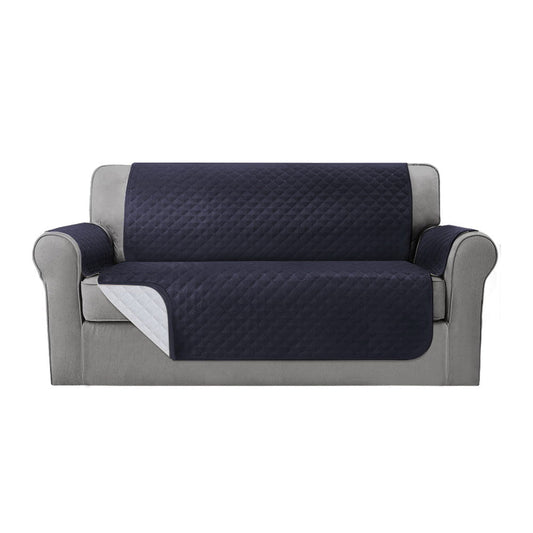 Artiss Sofa Cover Quilted Couch Covers 100% Water Resistant 3 Seater Dark Grey | Auzzi Store