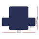 Artiss Sofa Cover Quilted Couch Covers Lounge Protector Slipcovers 3 Seater Navy | Auzzi Store