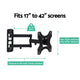 Artiss TV Wall Mount Bracket Tilt Swivel Full Motion 32 37 42 Inch Plasma Screen LCD | Auzzi Store