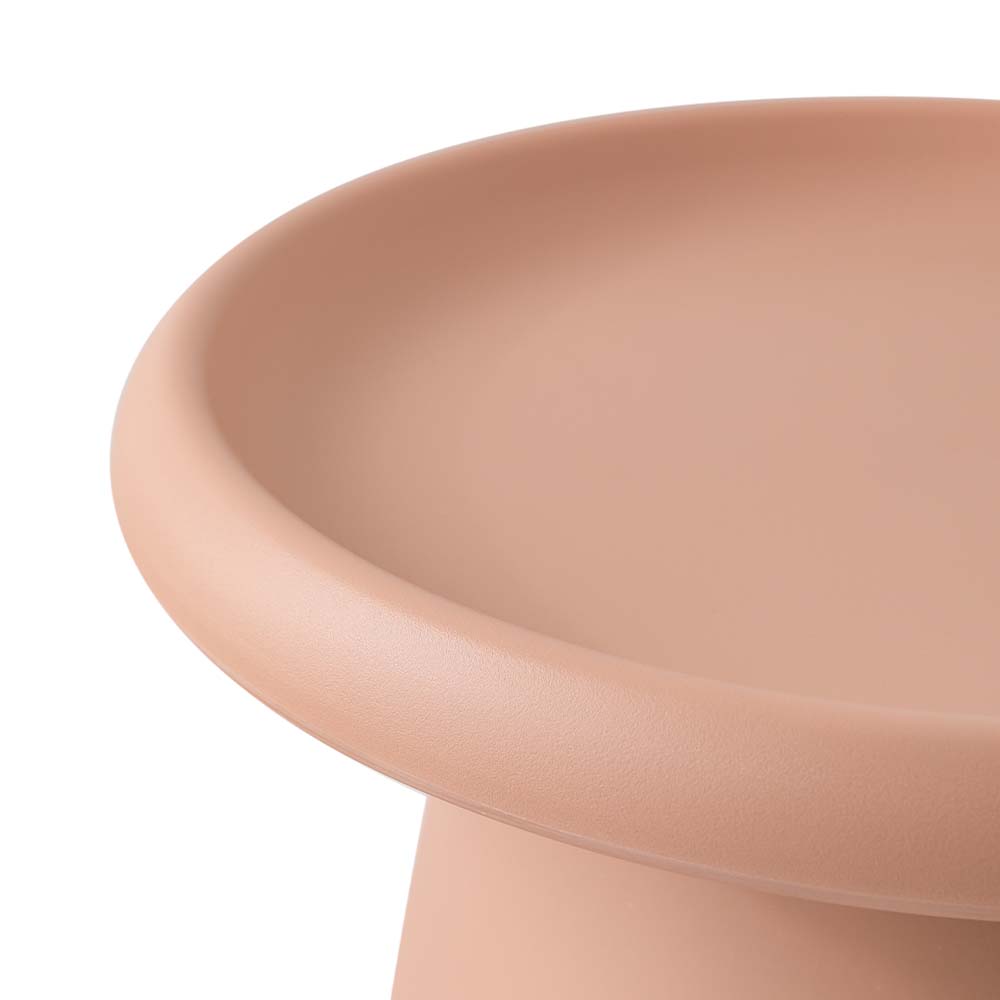 ArtissIn Coffee Table Mushroom Nordic Round Small Side Table 50CM Pink | Auzzi Store