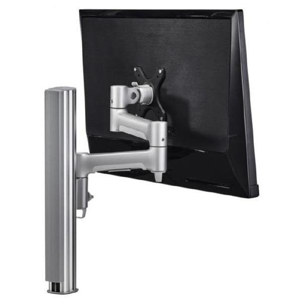 Atdec AWM Single monitor arm solution - 460mm articulating arm - 400mm post - bolt - silver | Auzzi Store