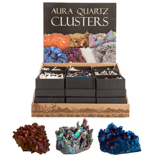 Aura Quartz Cluster (SENT AT RANDOM) | Auzzi Store