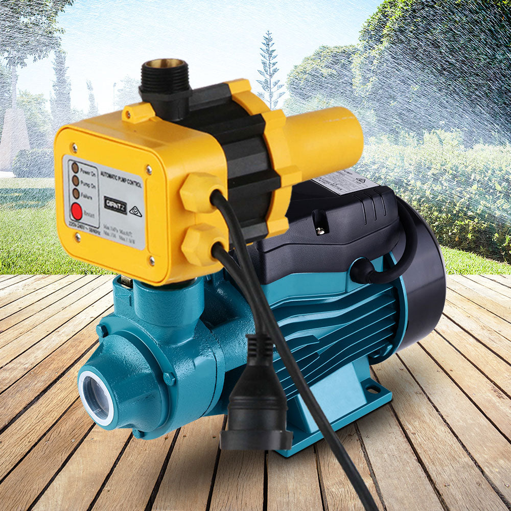 Auto Peripheral Water Pump Clean Electric Garden Farm Rain Tank Irrigation QB60 Yellow | Auzzi Store