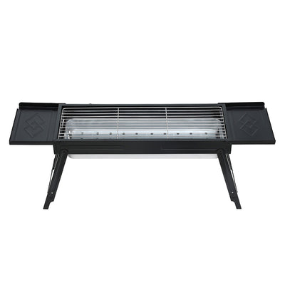 Grillz Charcoal BBQ Grill Smoker Portable Barbecue Outdoor Foldable Camping