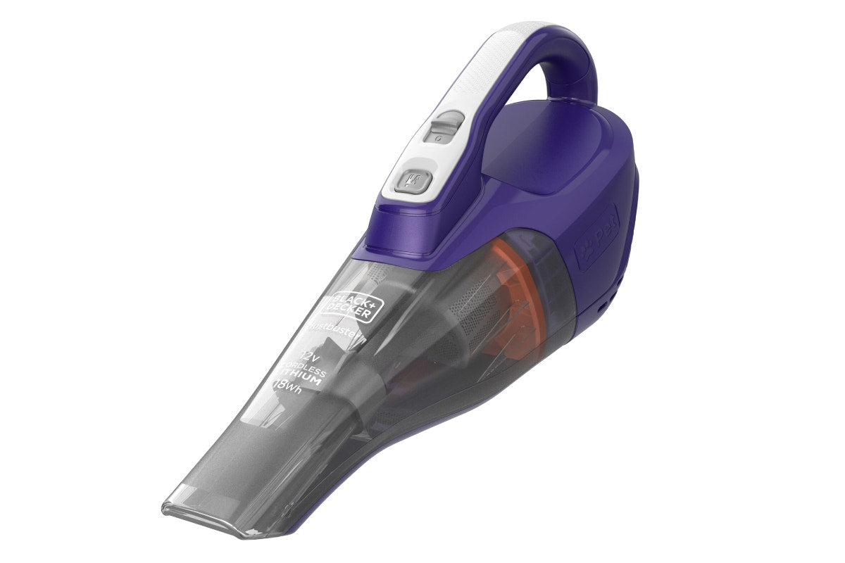 Black & Decker 12V Li-ion Pet Dustbuster Hand Vacuum (DVB315JP-XE)