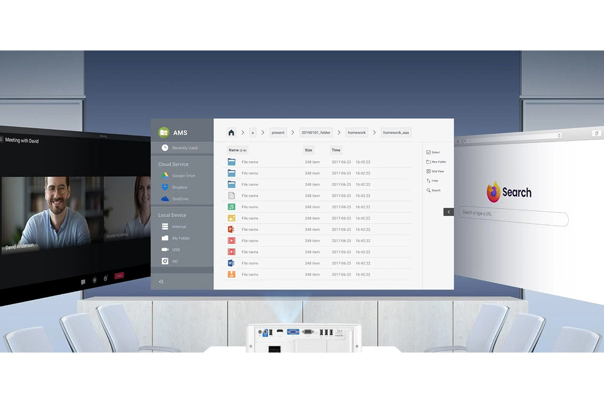 BenQ EU610ST WUXGA Short Throw Smart Meeting Room Projector