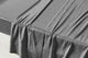Brosa 100% Sateen Cotton Sheets (Charcoal, Double)