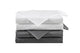 Brosa 100% Sateen Cotton Sheets (White, King)