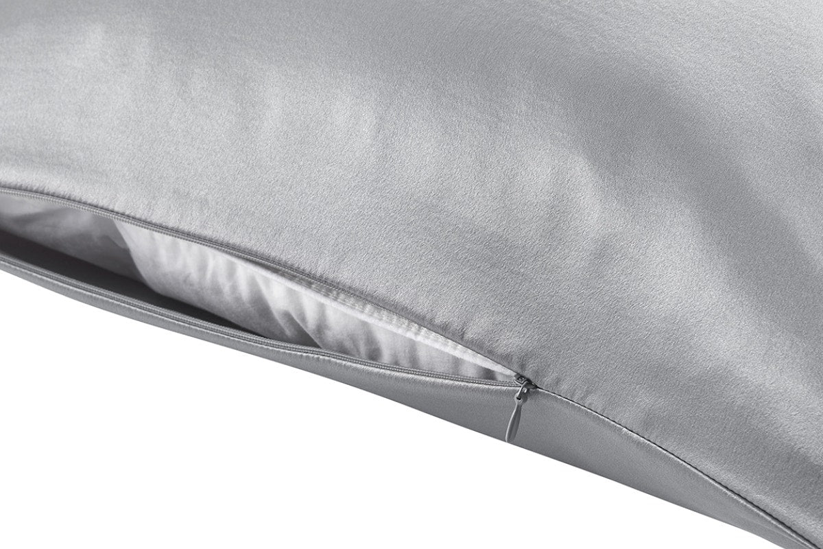 Brosa 25 Momme Mulberry Silk Pillowcase - Charcoal