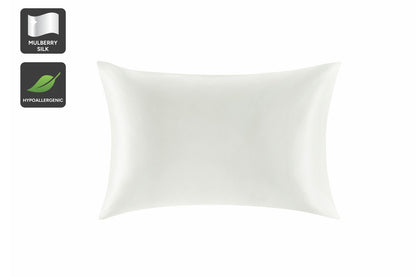 Brosa 25 Momme Mulberry Silk Pillowcase - White