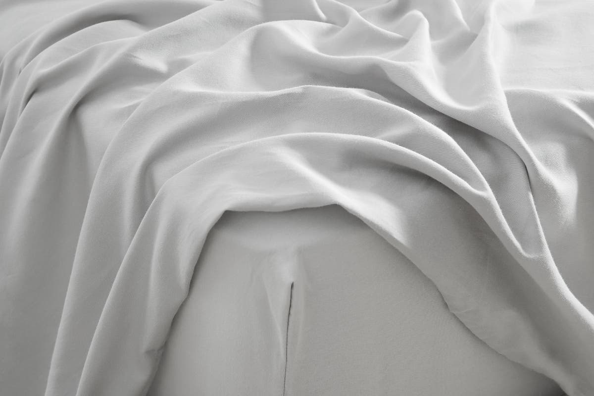 Brosa 100% Australian Cotton Bed Sheet Set (Double, Grey)