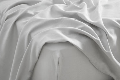 Brosa 100% Australian Cotton Bed Sheet Set (King, Grey)