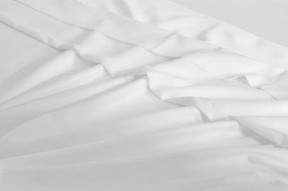 Brosa 100% Australian Cotton Bed Sheet Set (Double, White)