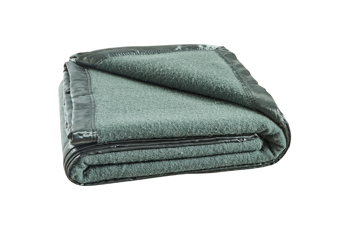 Brosa 100% Australian Wool Blanket - Olive