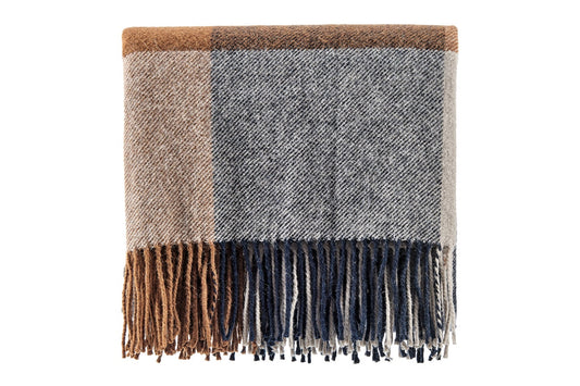 Brosa 100% Australian Wool Throw (Brown)