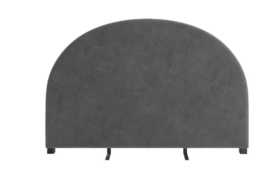 Brosa Arch Bed Head (Cosmic Anthracite, King)