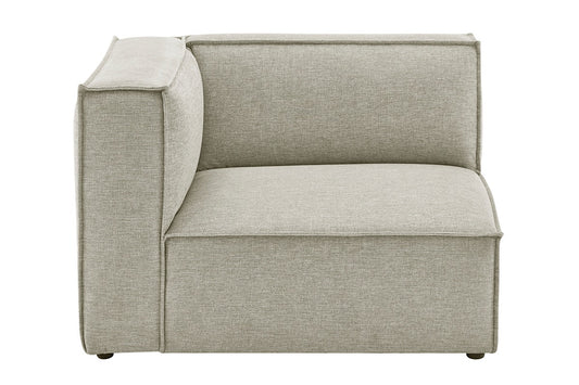 Brosa Bordo Modular Sofa Corner Left End (Seed Beige)