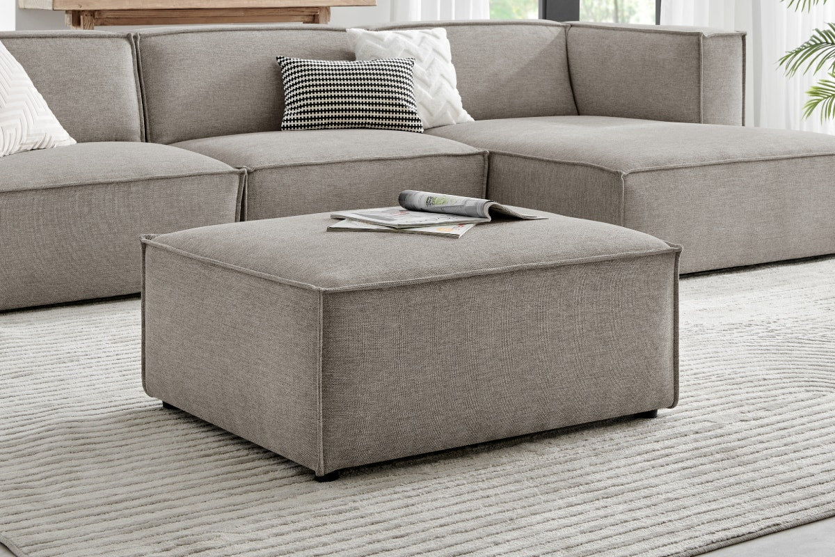 Brosa Bordo Ottoman (Seed Beige)