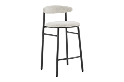 Brosa Lancel Set of 2 Bar Stools (Light Cream)