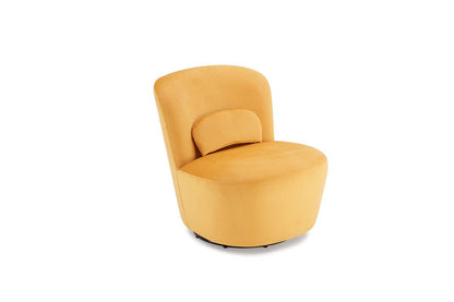 Brosa Ada Swivel Accent Chair (Mustard)