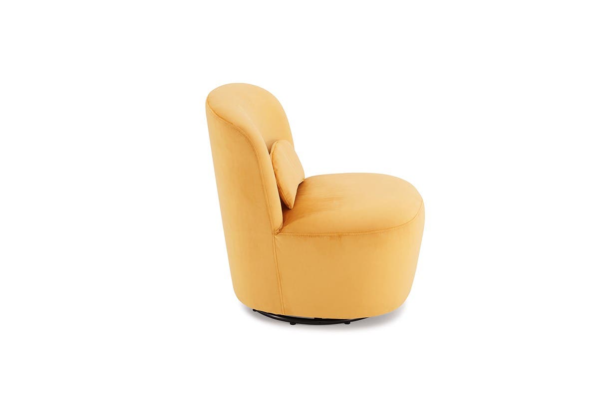 Brosa Ada Swivel Accent Chair (Mustard)