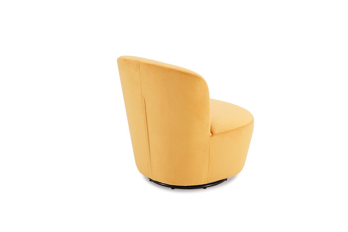 Brosa Ada Swivel Accent Chair (Mustard)