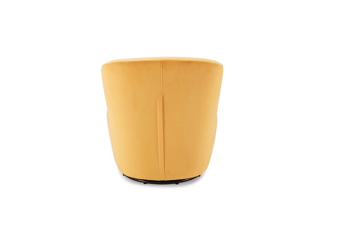 Brosa Ada Swivel Accent Chair (Mustard)