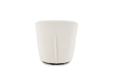 Brosa Ada Swivel Accent Chair (White)