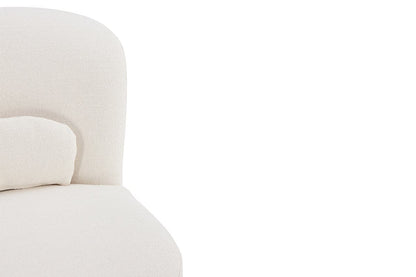 Brosa Ada Swivel Accent Chair (White)