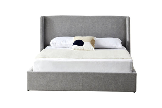 Brosa Cosy Cocoon Bed Frame (Double, Grey)