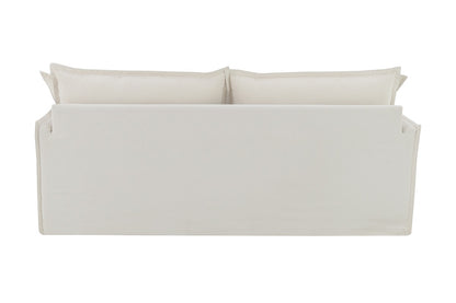 Brosa Cushy 3 Seater Sofa Bed with Ottoman (Cream)