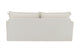 Brosa Cushy 3 Seater Sofa Bed with Ottoman (Cream)