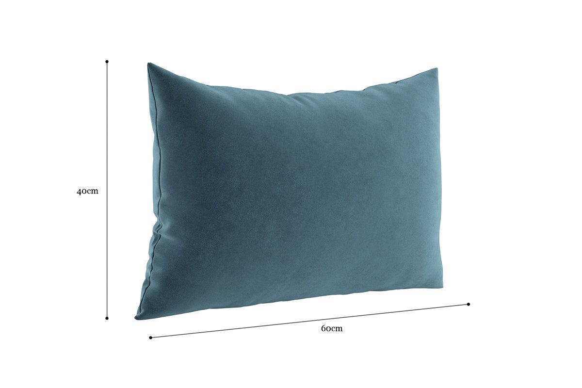 Brosa Elementary Cushion Cover  - Peacock Teal; 40 x 60cm)