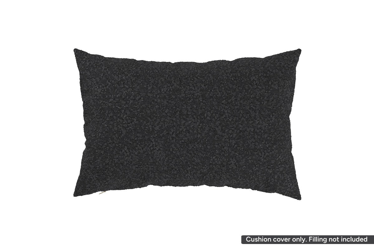 Brosa Elementary Cushion Cover  - Stone Black; 40 x 60cm)