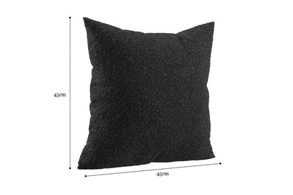 Brosa Elementary Cushion Cover (Stone Black, 45 x 45cm)