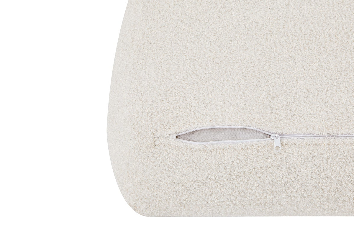 Brosa Formé Teddy Fleece 4 Seater Compressed Modular Sofa (Cream)